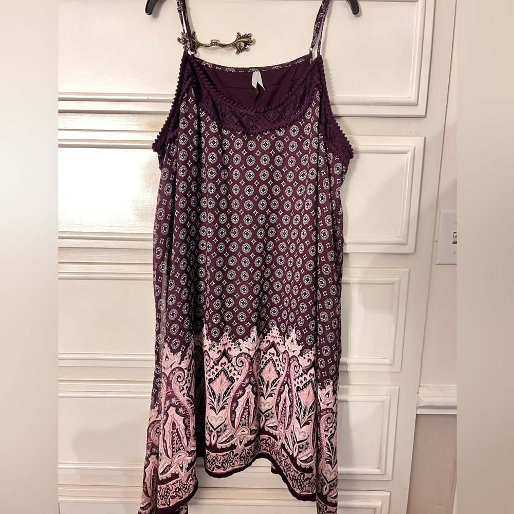 Vanity Deep Purple Dress Size 2XL